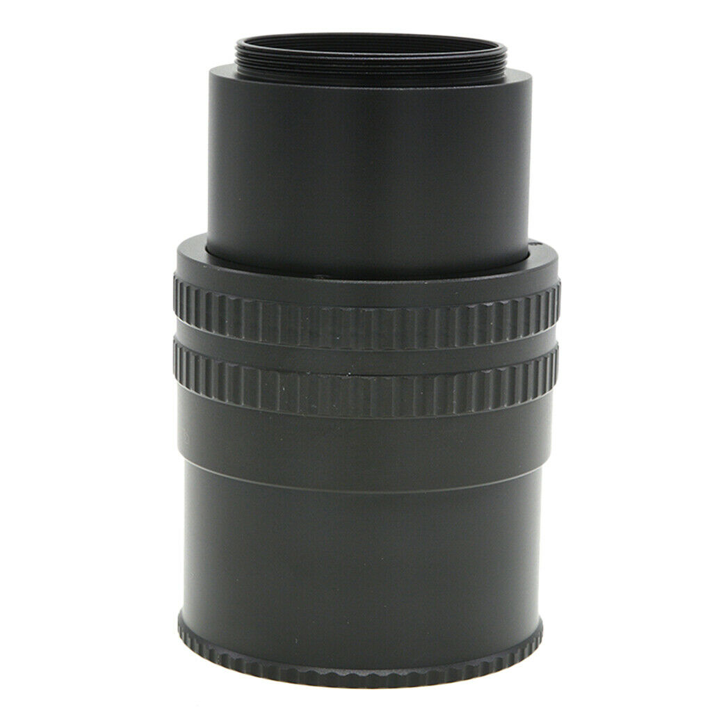 Alloy M42 Lens Adapter Adjustable Focusing Helicoid Adapter Macro Tube Black