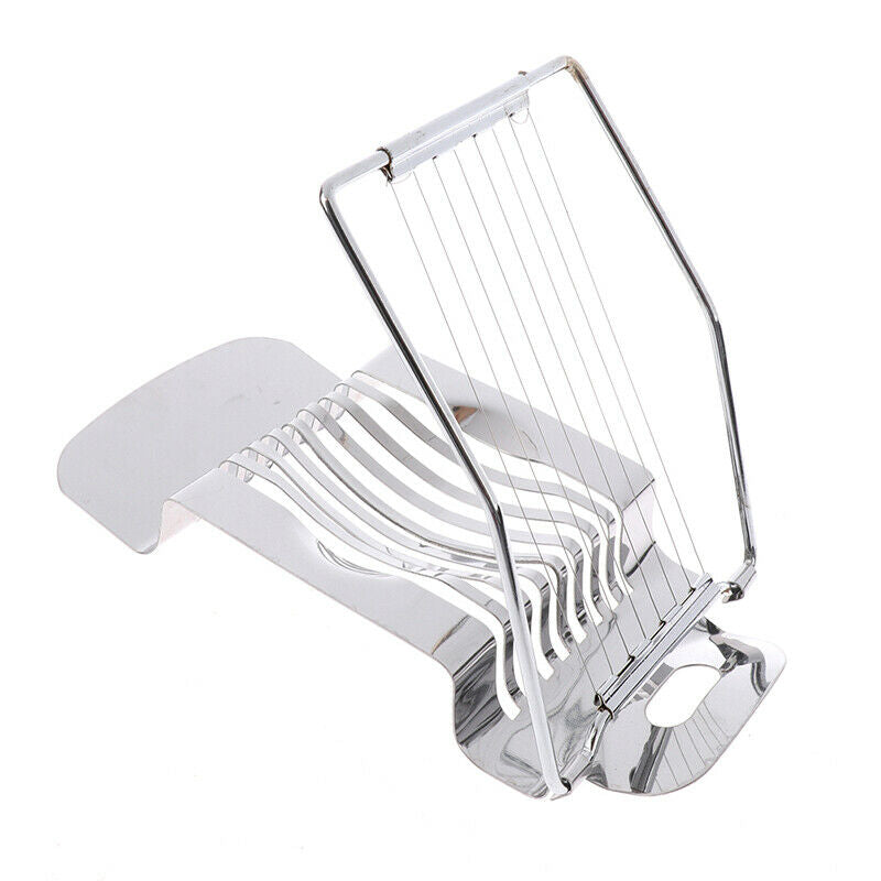 Multifunctional Stainless Steel Boiled Egg Slicer Mushroom Tomato Cutter .l8