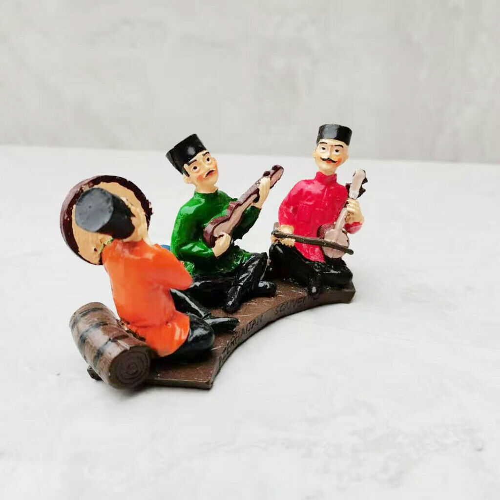 Drama Actor Fairy Garden Statue Sculpture Home Housewarming Décor Artwork