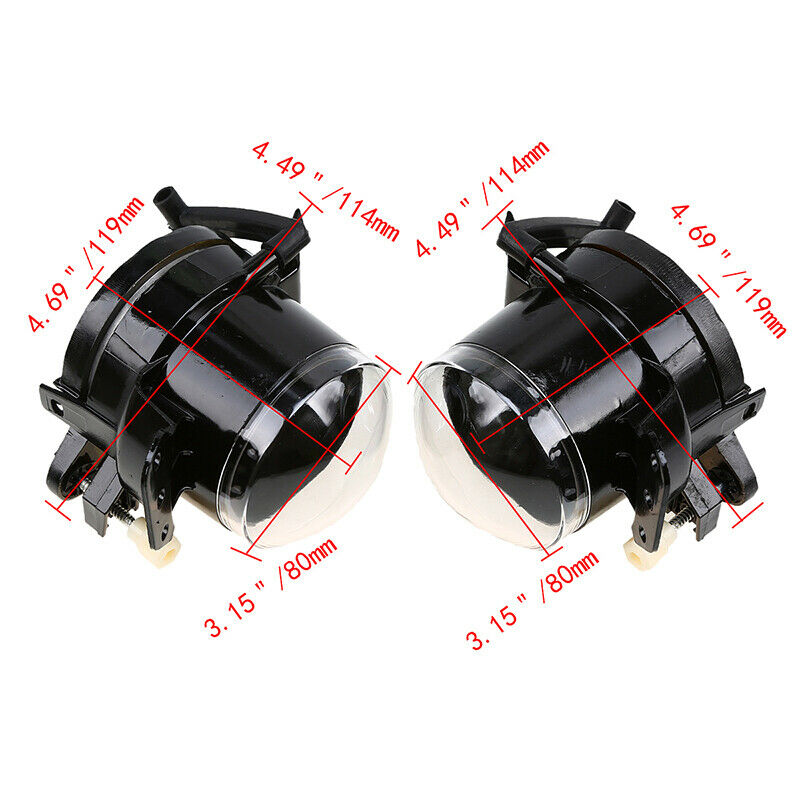 Pair Front Bumper Fog Lights Lamp Housing For BMW E90 M3 335xi 335i 330Ci 328i