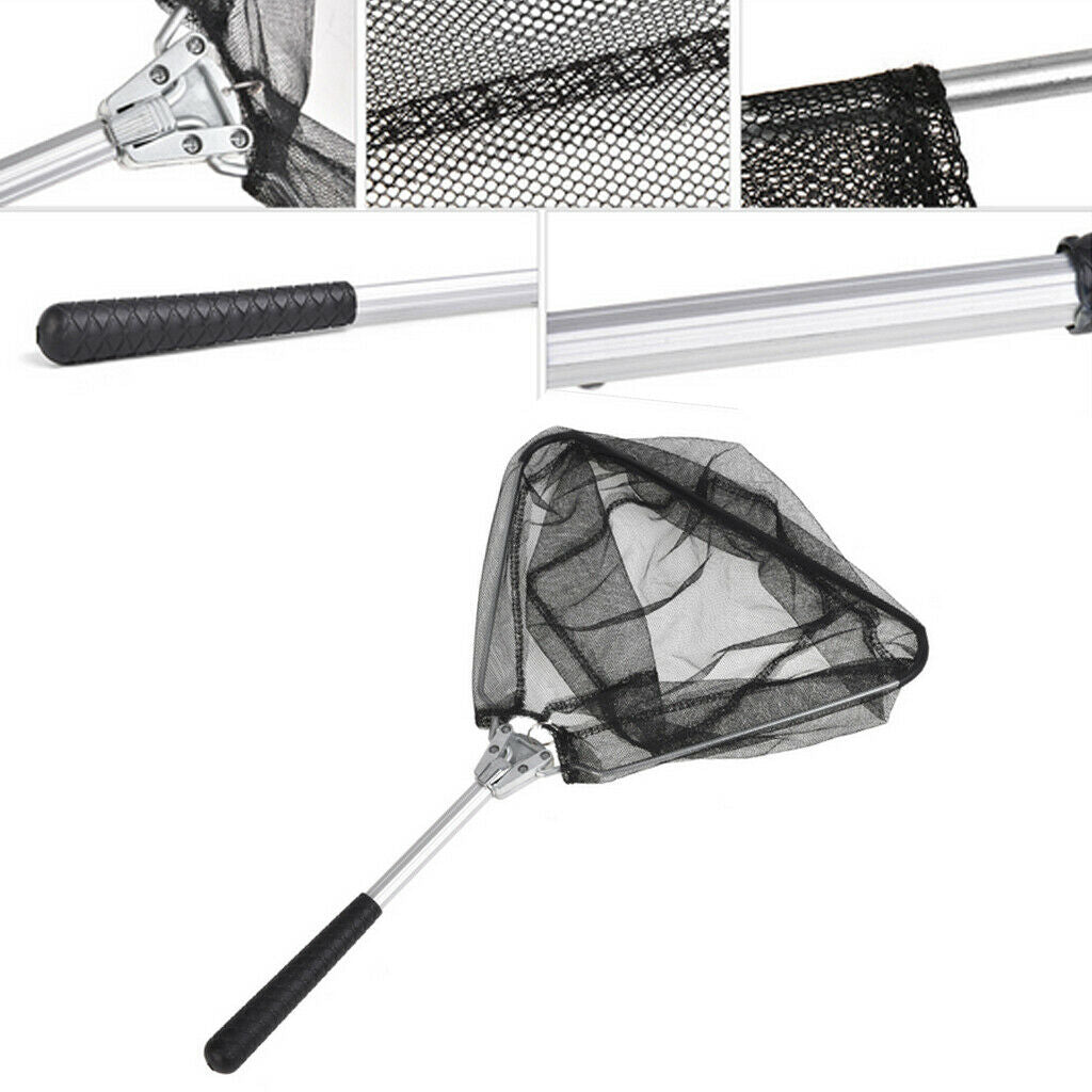 50cm Telescopic Folding Landing Net for Carp Course Pike Sea Boat Fishing