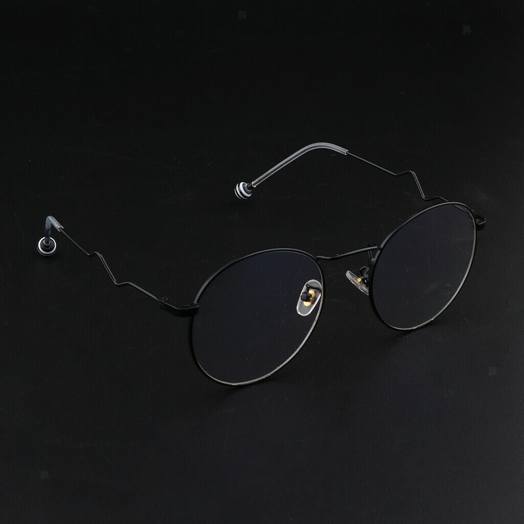 Metal Eyeglass Frames Women Girls Metal Frame Eyeglass Frame - Black, as