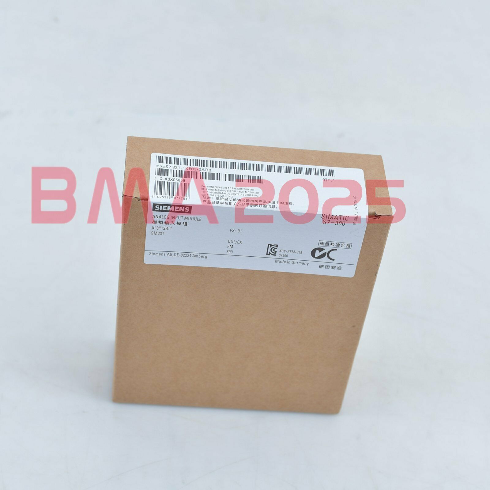 New 6ES7331-1KF02-0AB0 6ES7 331-1KF02-0AB0 1year warranty DHL Free Ship SM9T
