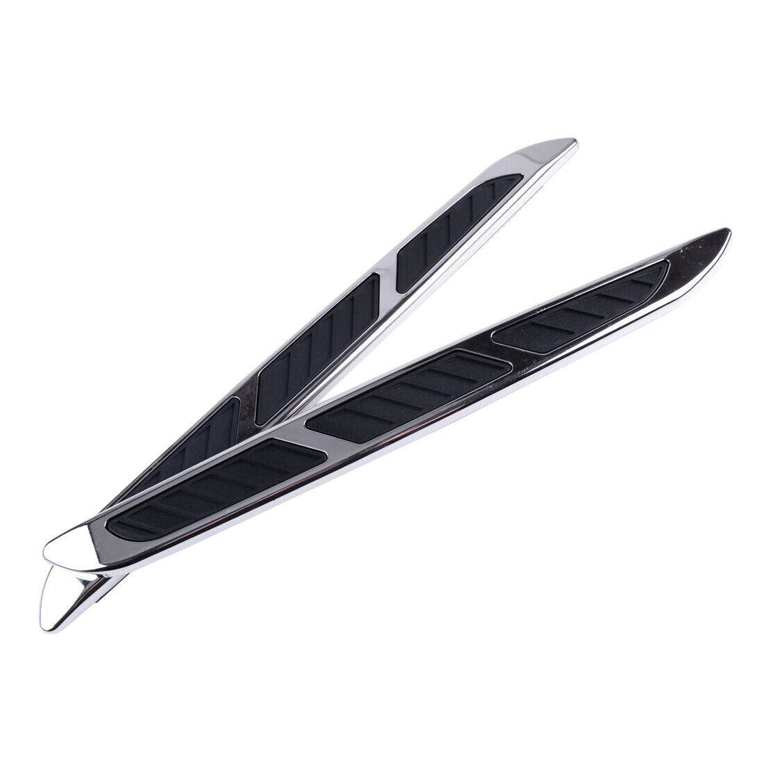 2x Car Side Air Vent Fender Cover Trim Decoration Inlet Grill Universal Atn
