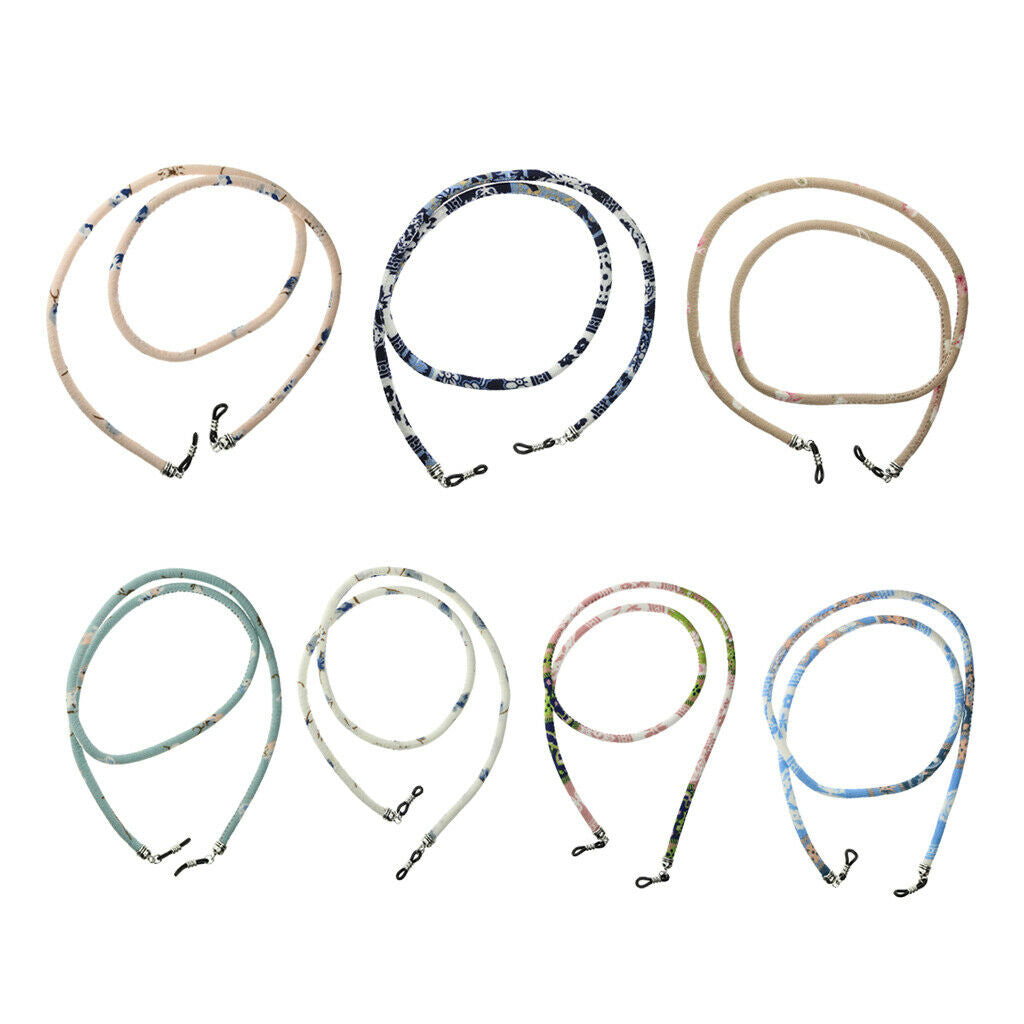 7 Pieces Ethnic Multicolor Eyeglasses Rope Sunglasses Holder Retainer Cords