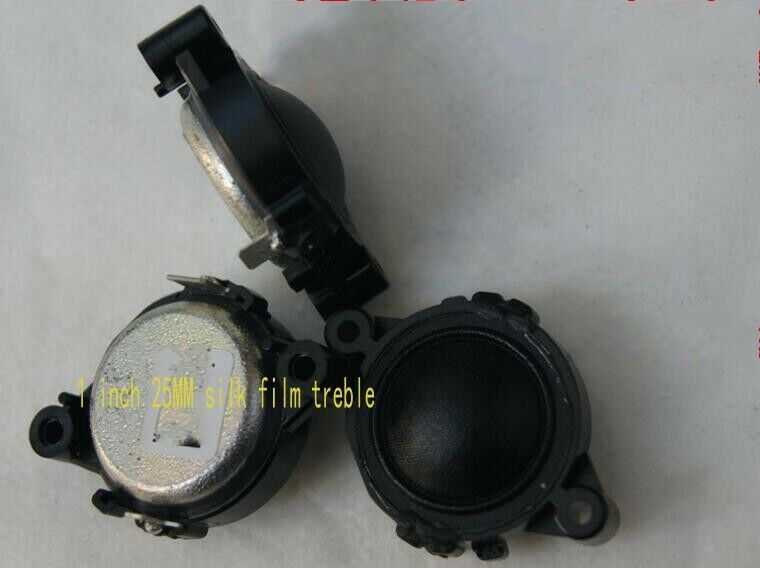 2pcs 1"inch 25MM dome silk film tweeter Speaker Loudspeaker 4 ohms 15~20 watts
