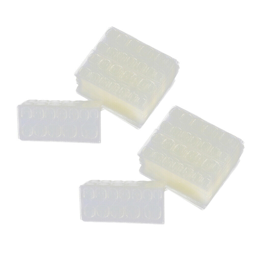 480 Pack Dual Side Nails Tapes Sticky Glue Manicure Tools for Beads Glitters DIY