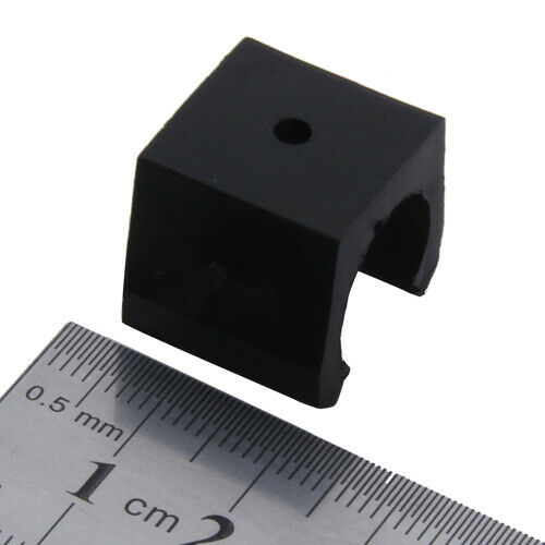6 Black Plastic Billiards Snooker Cue Clip Holder For