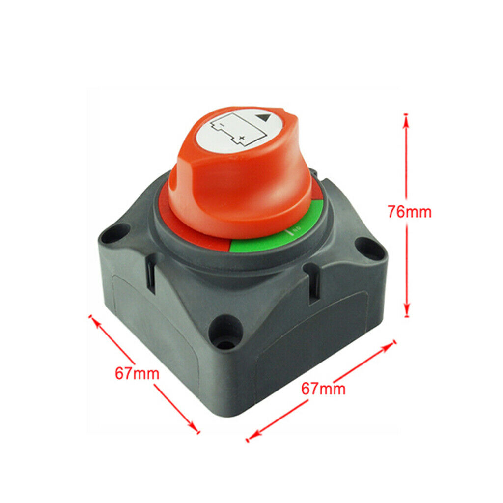 Car Boat 300A Auto Battery Master Disconnect Rotary Cut Off Isolator Switch