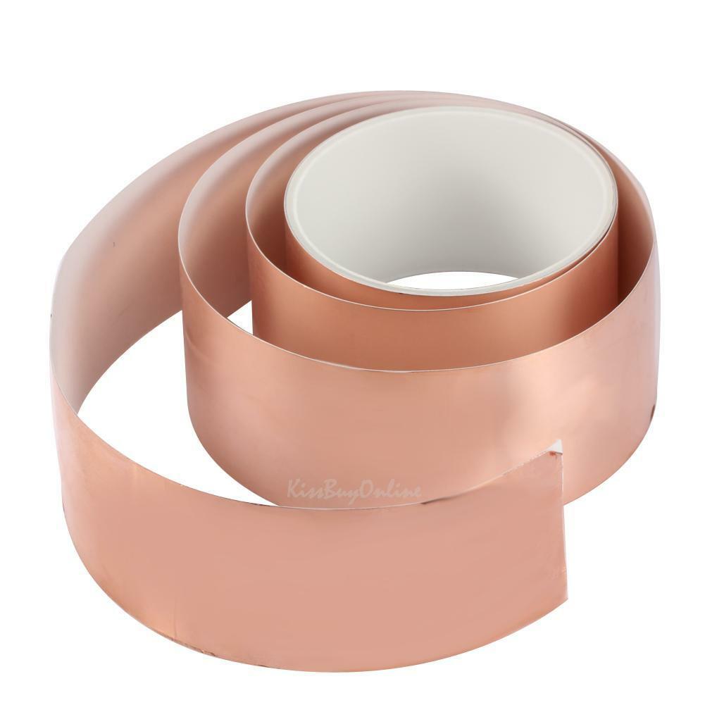 Single Sided 50mm*2m Conductive Adhesive Copper Foil EMI Shield Tape for Guitar