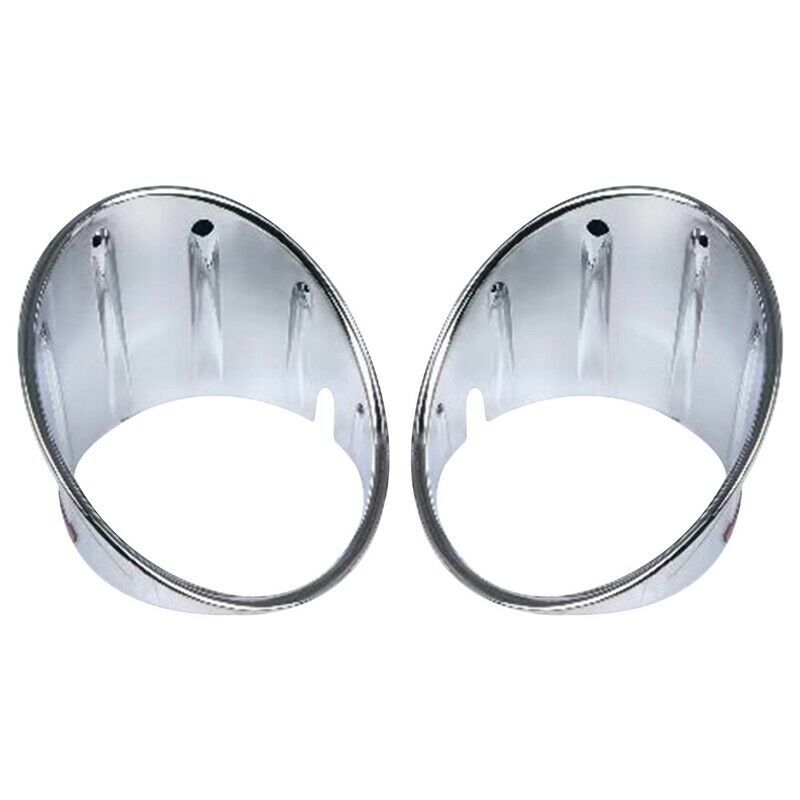 for MINI Cooper R55 R56 R57 R58 R59 Chrome Fog Lamp Light Cover Front BumperB7H1