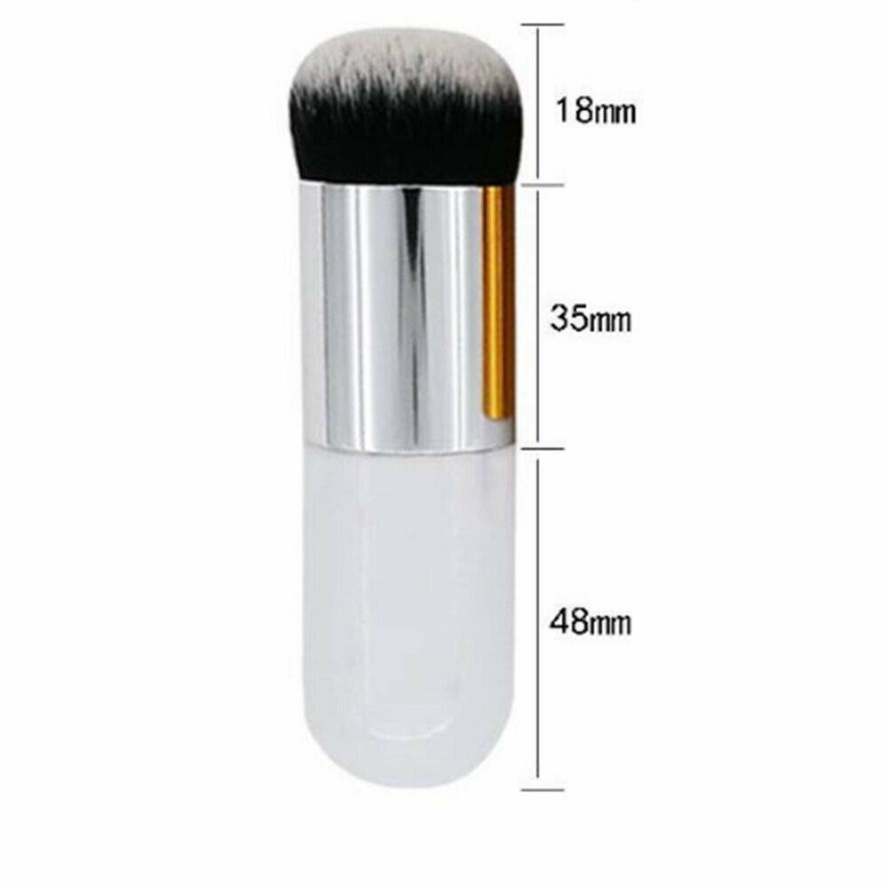 Soft Makeup Tool Flat Foundation Face Blush Kabuki Powder Contour Cosmetic Brush