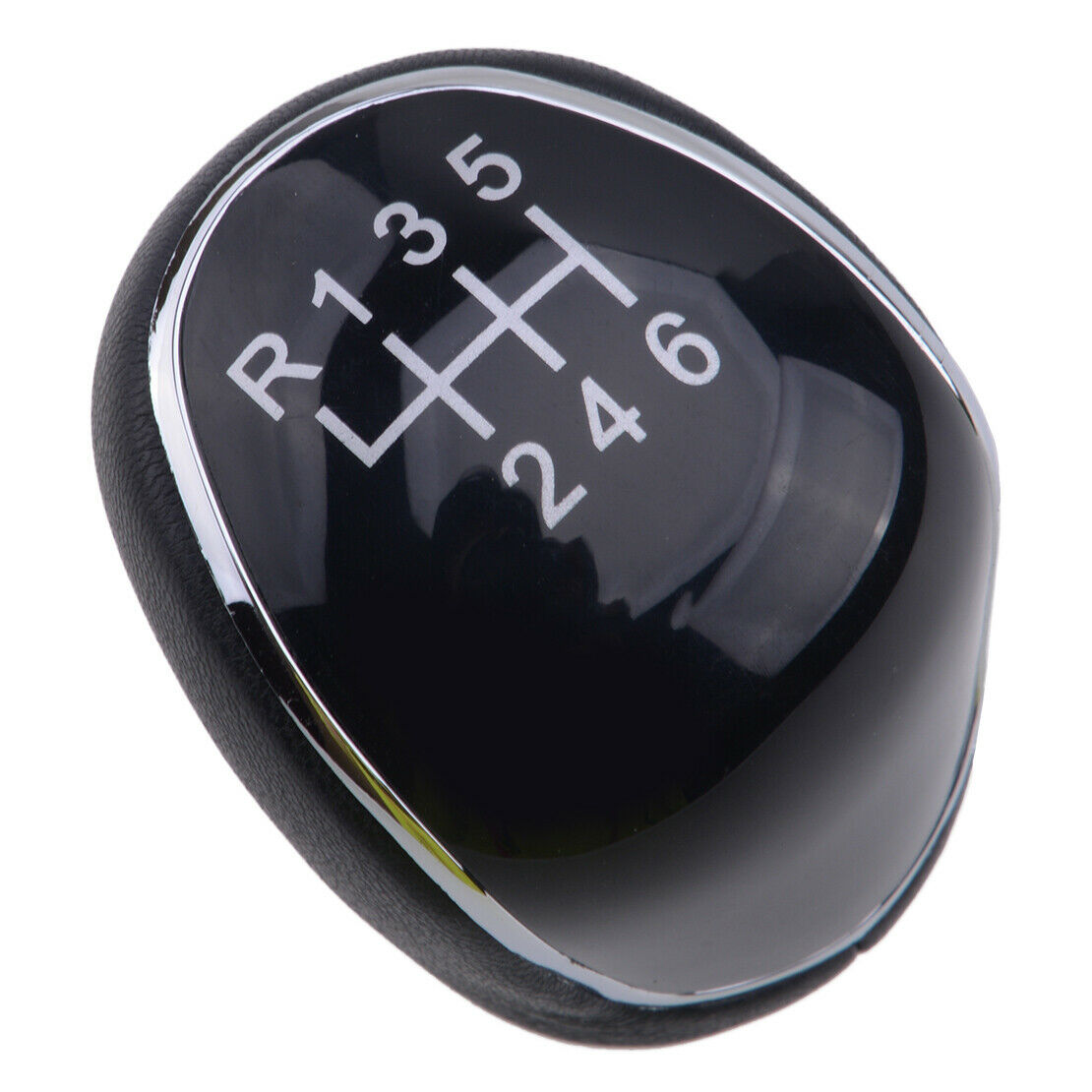 6 Speed Gear Shift Knob Fit for Ford Mondeo IV Focus MK2 MK3 S-MAX Transit C-MAX