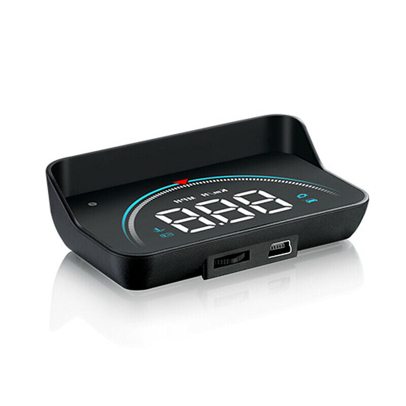 M8 Head Up Display OBD2 Overspeed Warning System Speedometer Projector Voltage