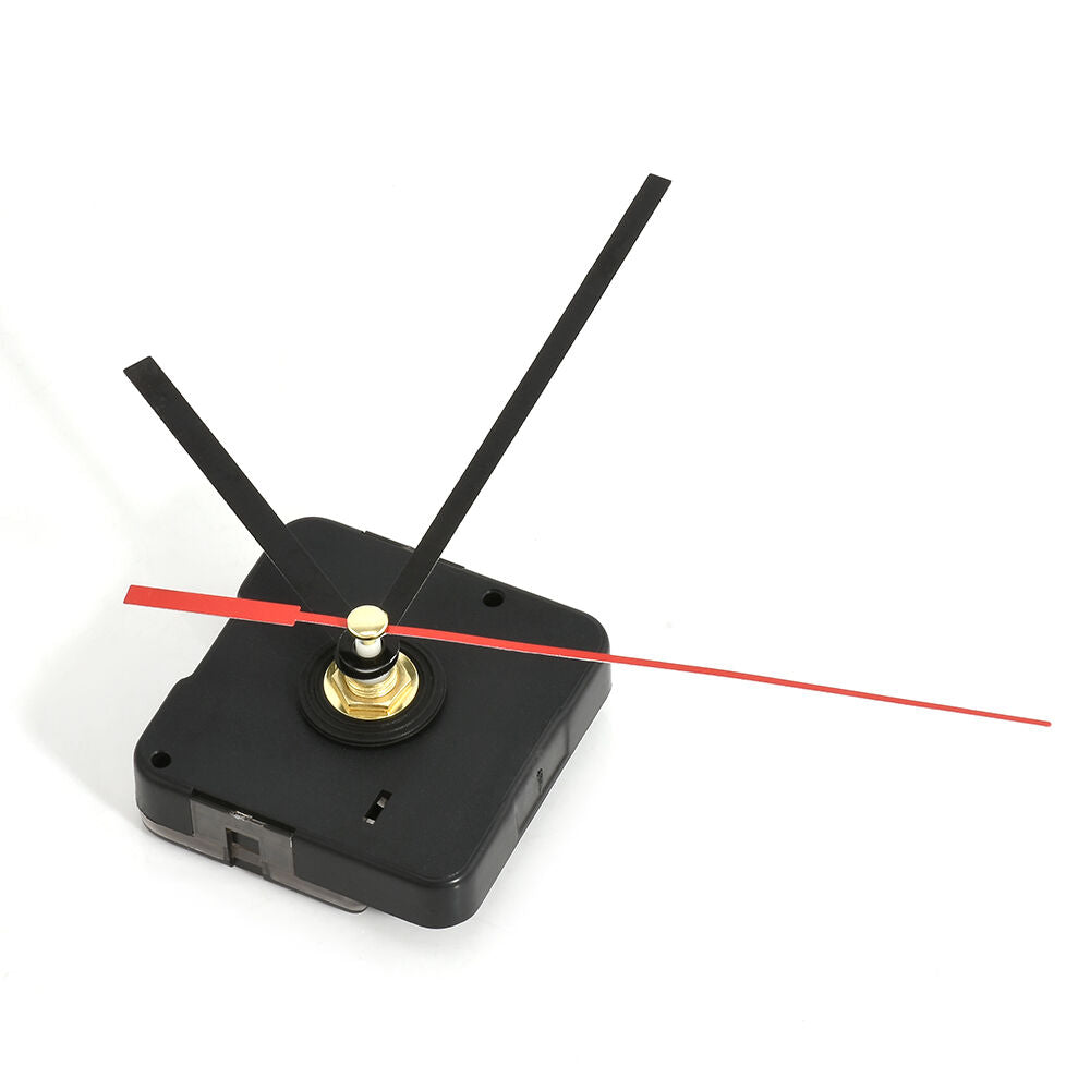 New Clock Quartz Movement Mechanism DIY Replacement Part SetRed and Black Hands