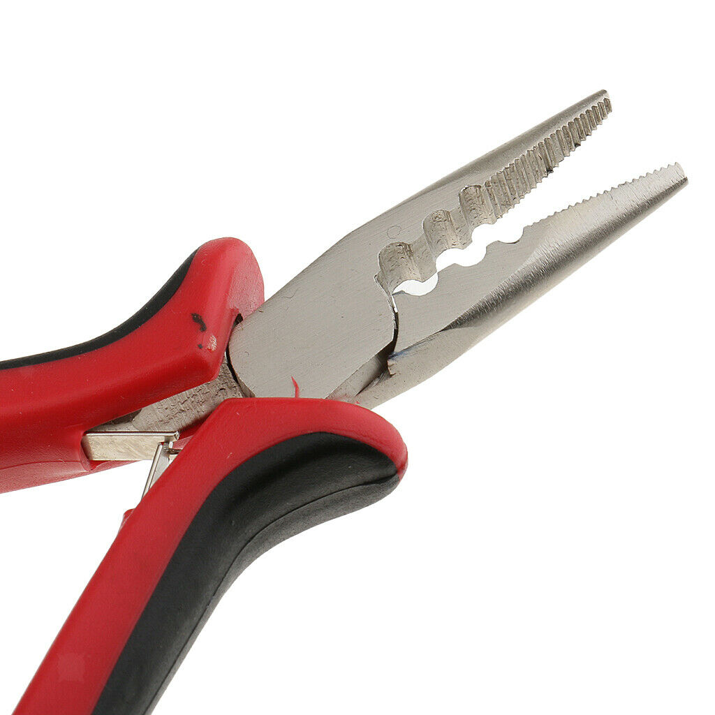 Pro Hair Extensions Pliers Hook Tool Kit for Silicone Micro Ring Loop Bead