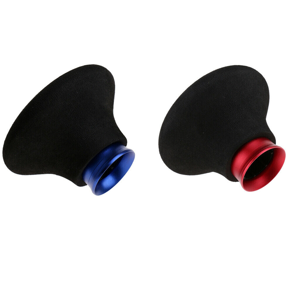 2 Piece Fishing Rod Holder (1 X Red, 1 X Blue) Shock Absorber Rod Holder Fishing