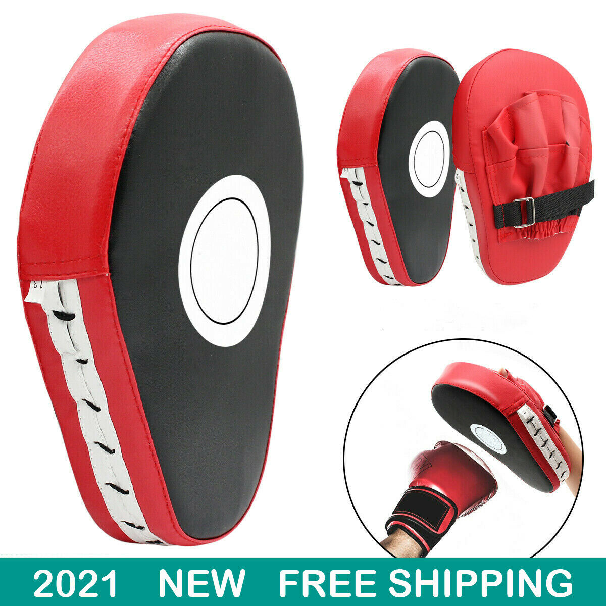 Punching Mitts Kickboxing Training Punch MMA Boxing Mitts Hand Target Focus Pad