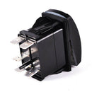 5 Pin LED Backlit 12V Car Auto Boat Rocker ON/OFF Toggle Switch Spst S001
