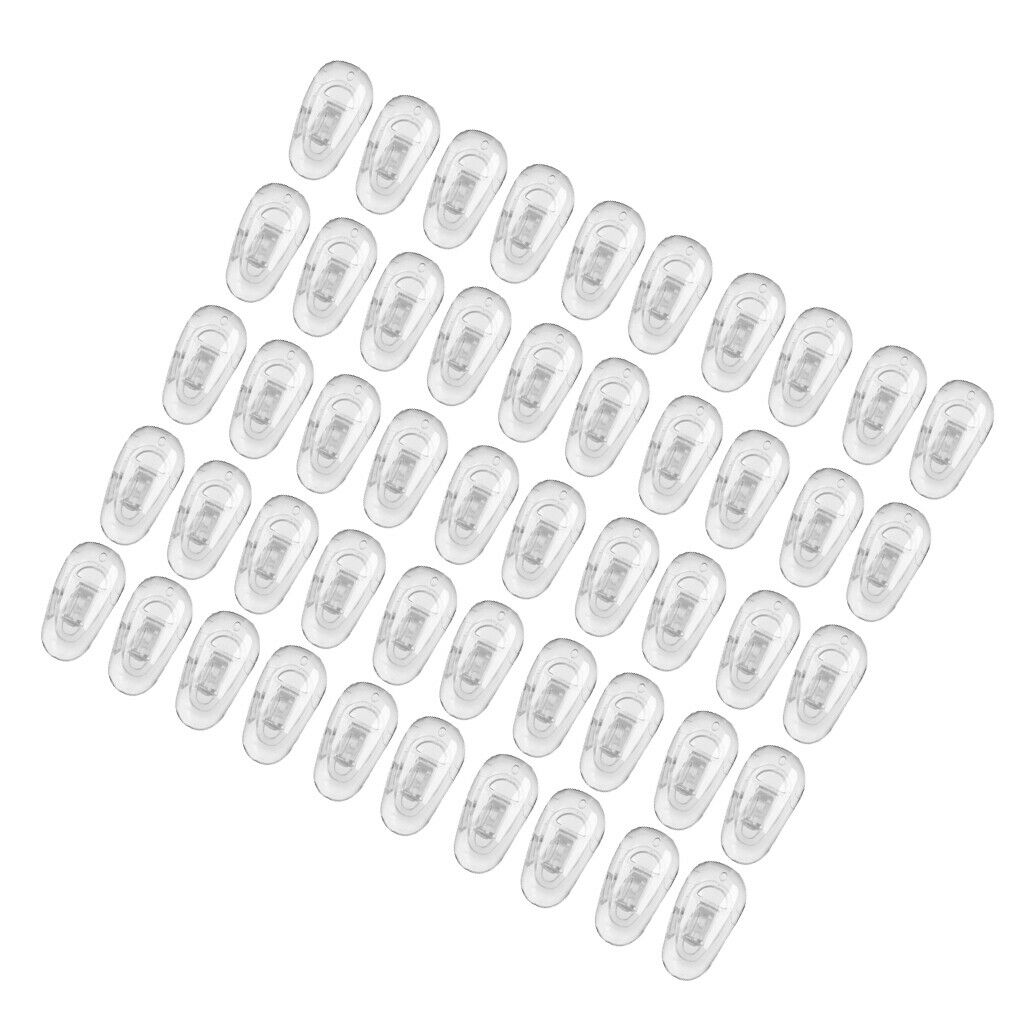 Replacement Silicone Nose Pads for Eye Glasses Sunglasses Push On