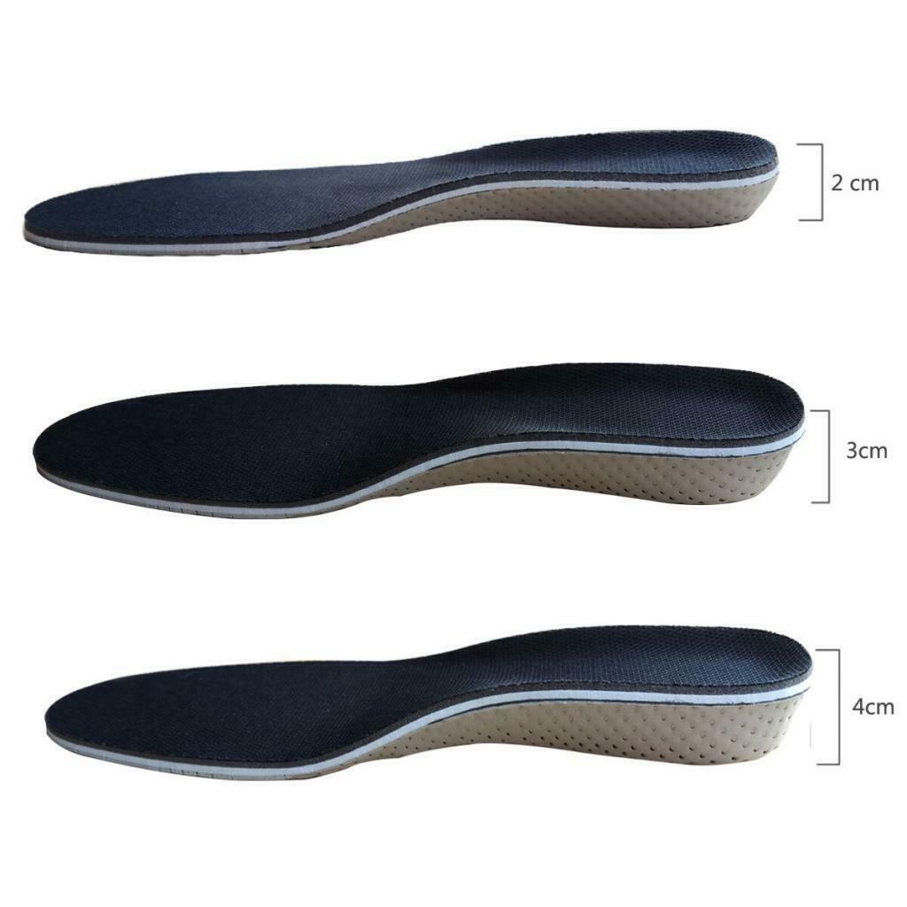 2 Pairs of S / M Ascending Insoles for Walking Comfort Feet, Legs And Back, in