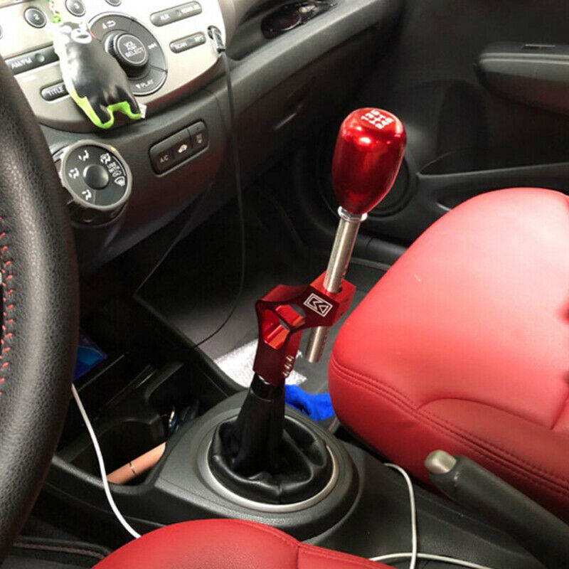 Aluminium Adjustable Car Height Lever Extension For Shift Knob w/ Adapter Superb
