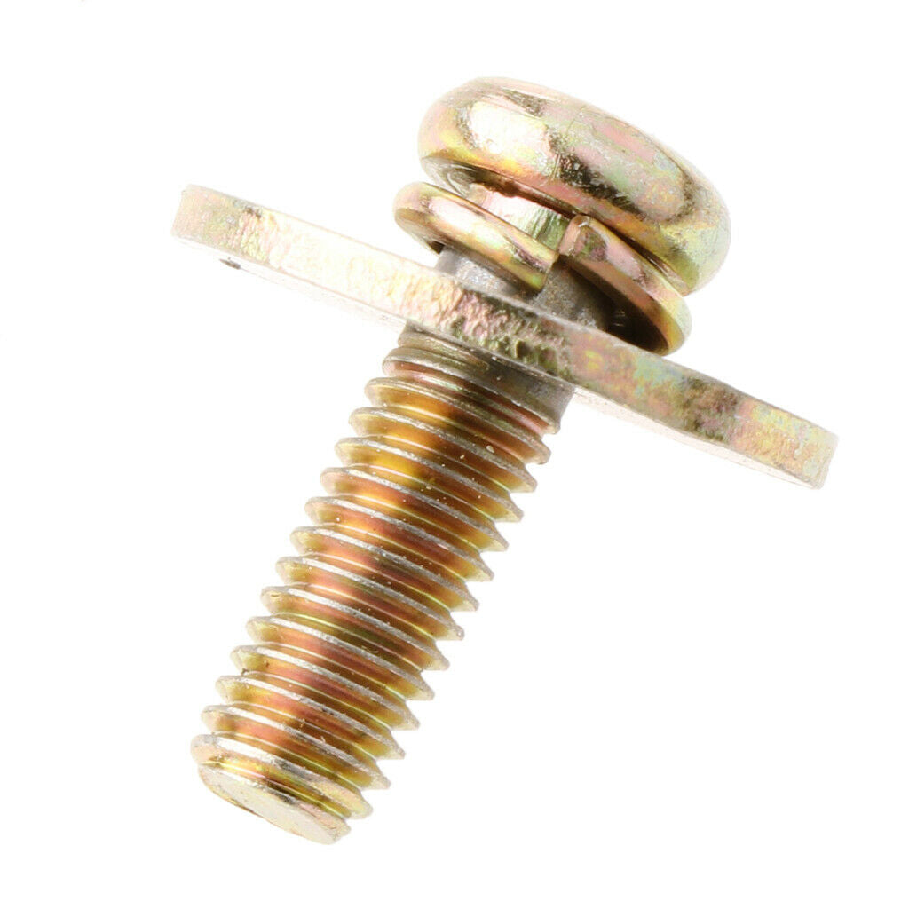 Practical 20Pcs Golden Drum Set Claw Hook Screws 3 x 3 x 2cm Percussion