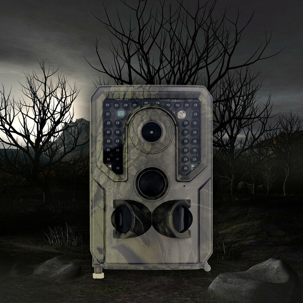1080P 12MP Hunting Trail Camera Video Wildlife Monitoring IR Night Vision