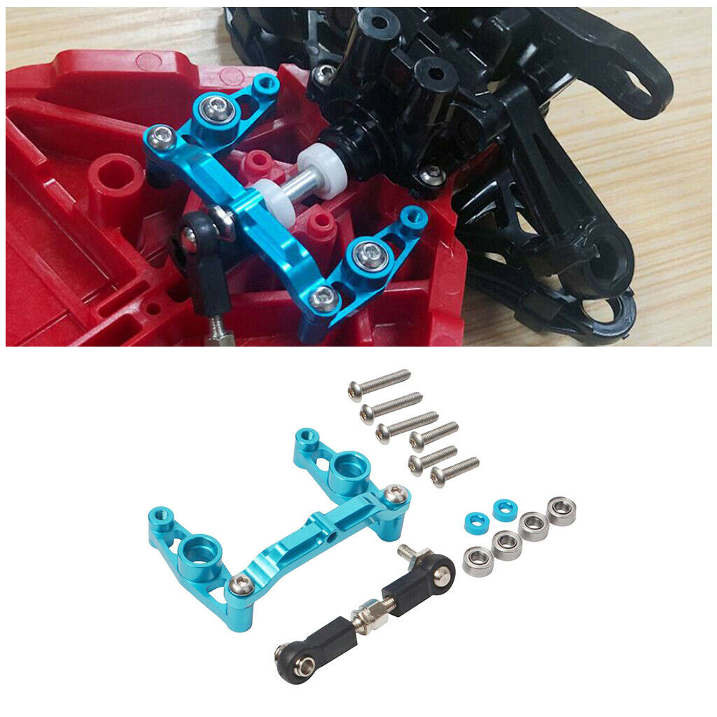 Metal RC Bearing Crank Steering Set for TT-02 1:10 RC Car Spare Accessories