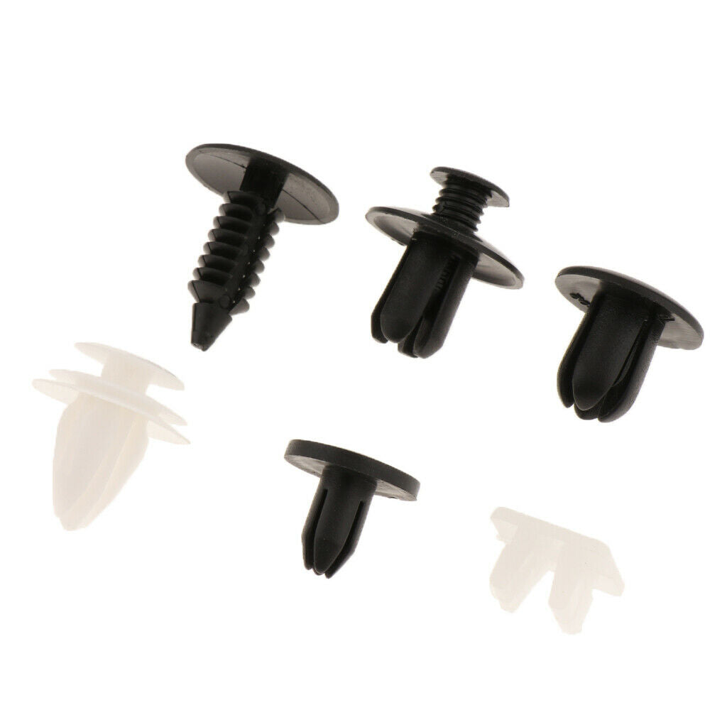 150pcs Auto Fastener Universal Car Nylon Push Pin Rivet Trim Panel Clip