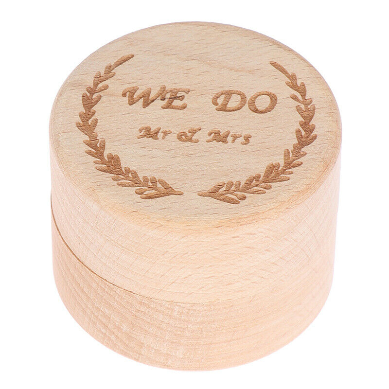 Wood Ring Box Wedding Engagement Wooden Ring Bearer Box Rustic Ring Box H.l8