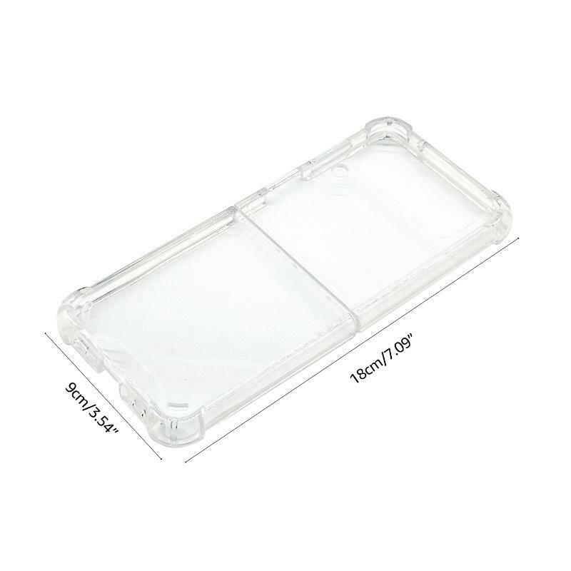 18x9cm Phone Case TPU+PC Four Corners Drop Resistance for Z Flip 3 Phone Case
