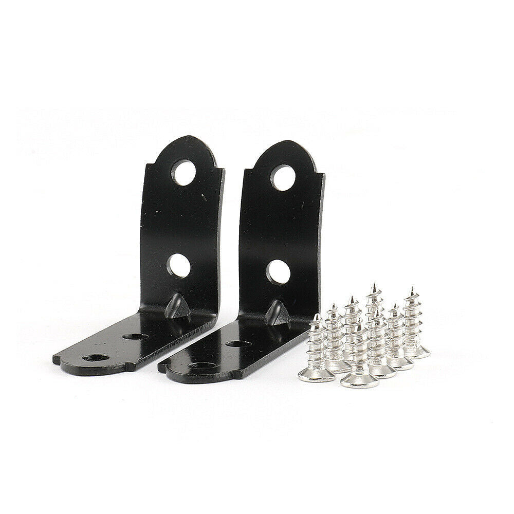 2pcs Glove Box Lid Hinge Snapped Hinge Brackets with Screws For Audi A4 B6 B7 8E