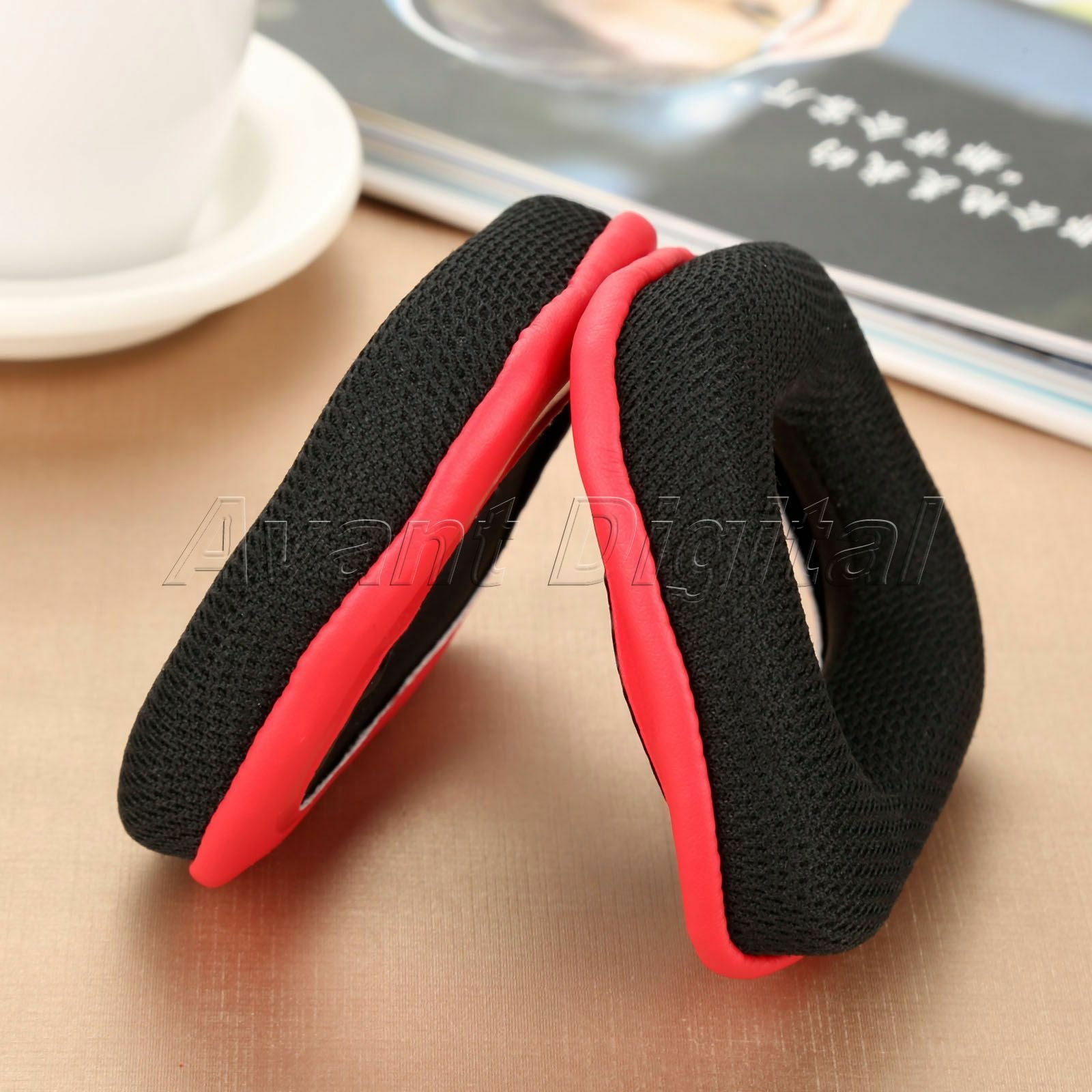 Black Headset Earpads Foam Cover Logitech G35 G930 G430 F450 headphones 1 Pair