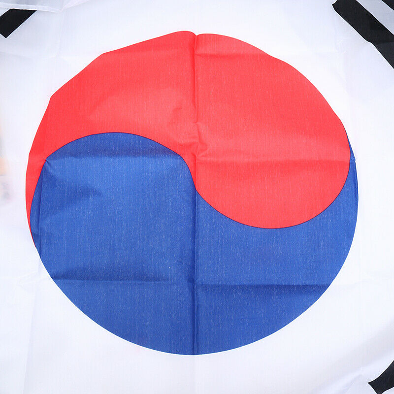 Large South Korea Flag Polyester the Korean National Banner 90*150cm NV Ad