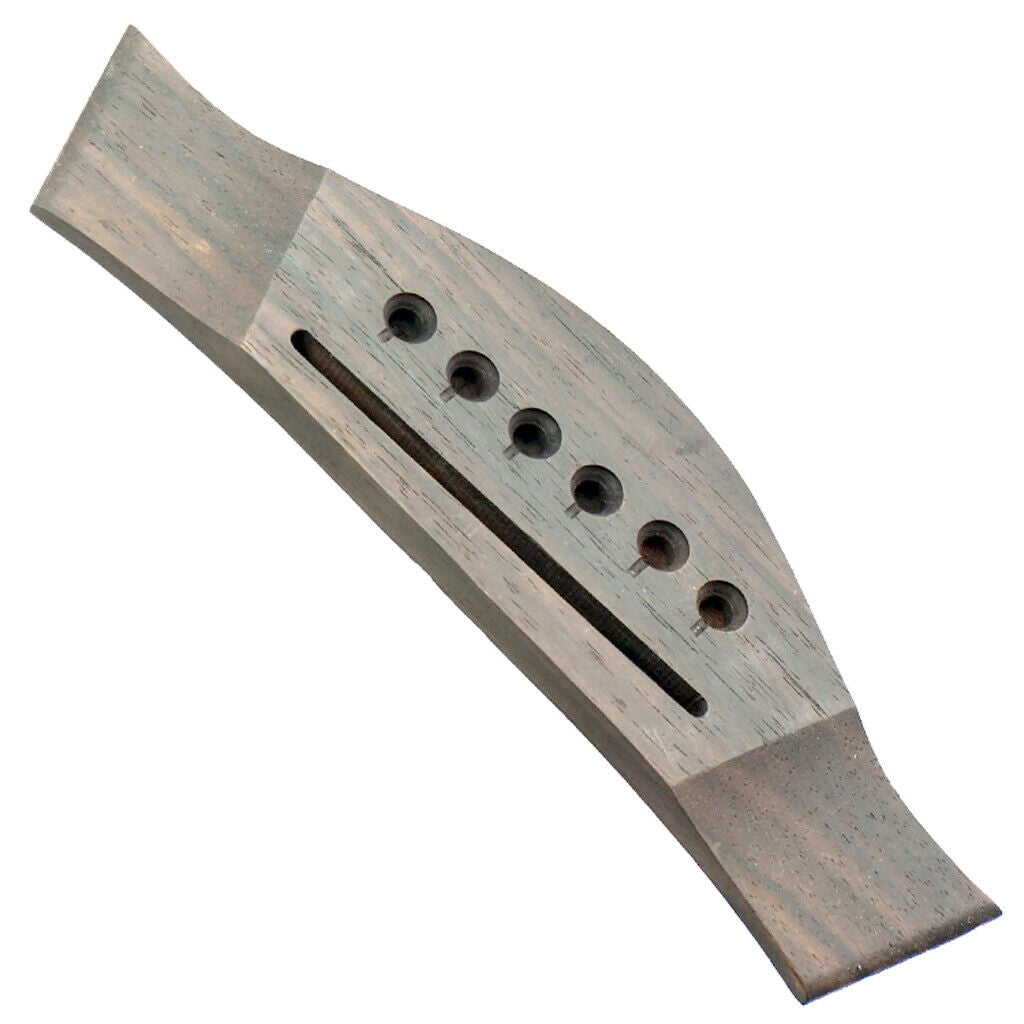 6 String Rosewood Wood Bridge Accessory for Acoustic Folk Guitar