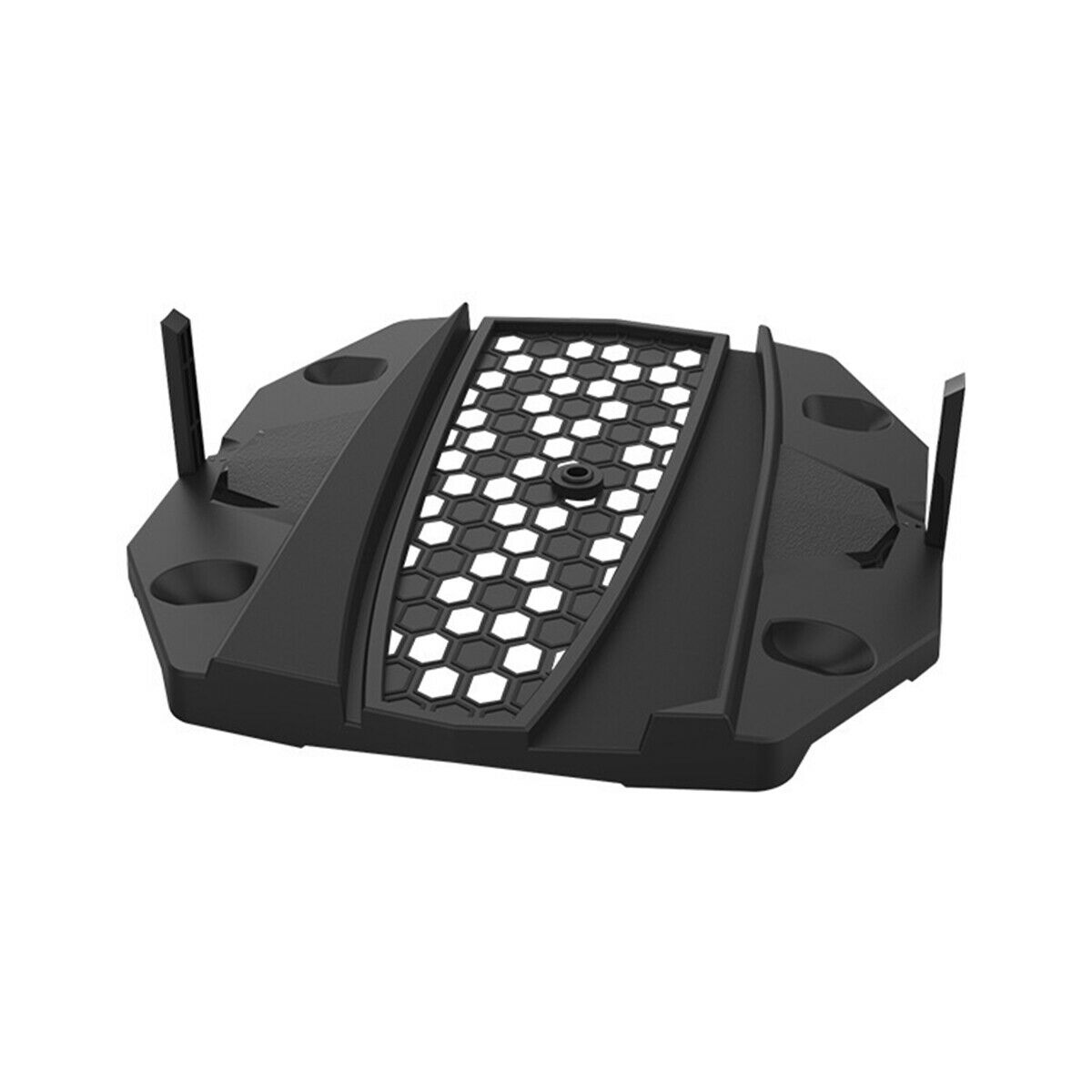 For PS5 UHD/DE Host Vertical Stand Double-head Charging Station Base Set Black