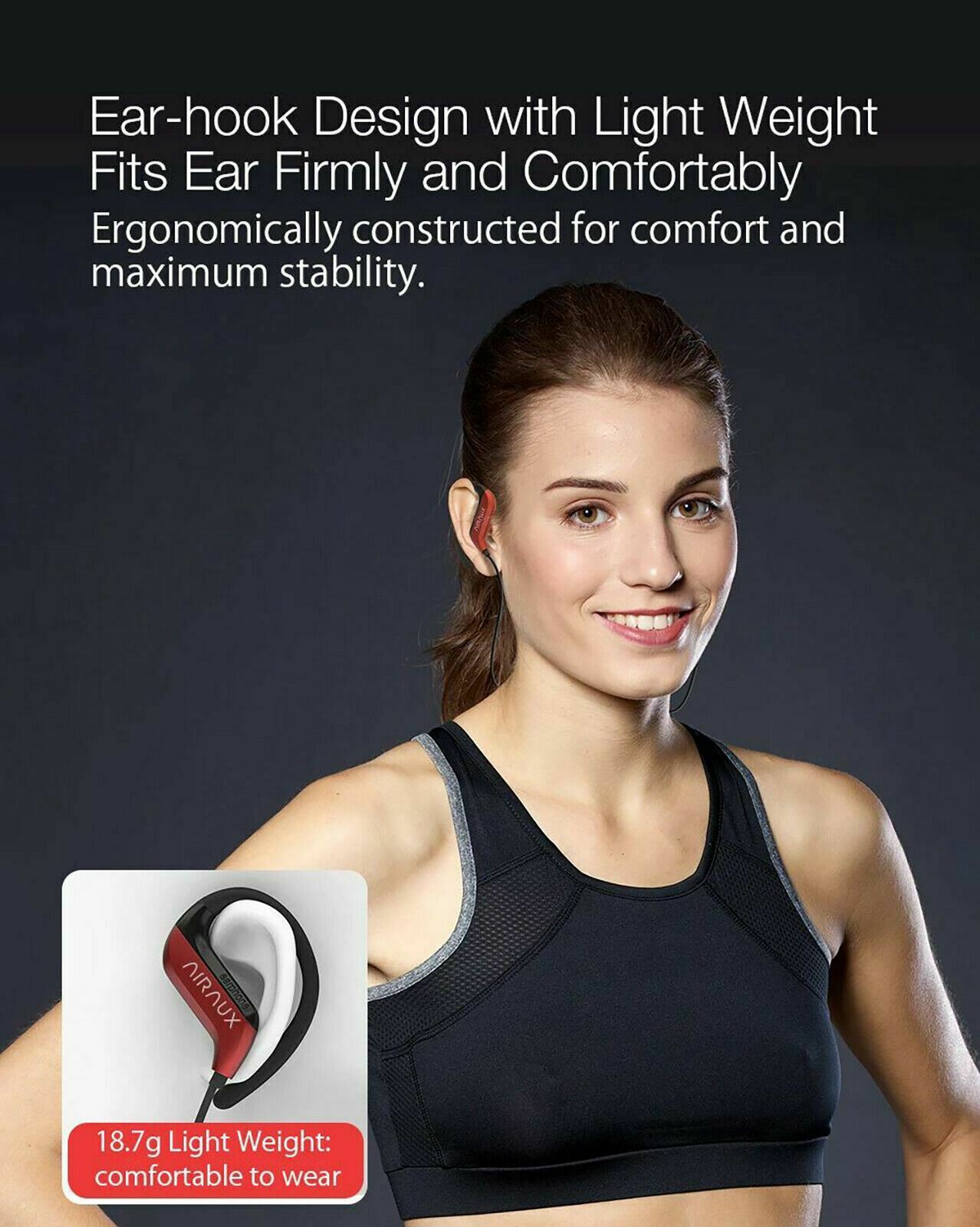 BlitzWolf AIRAUX Bluetooth V5.0 Neckband Sport Earphones Headphones Earbuds