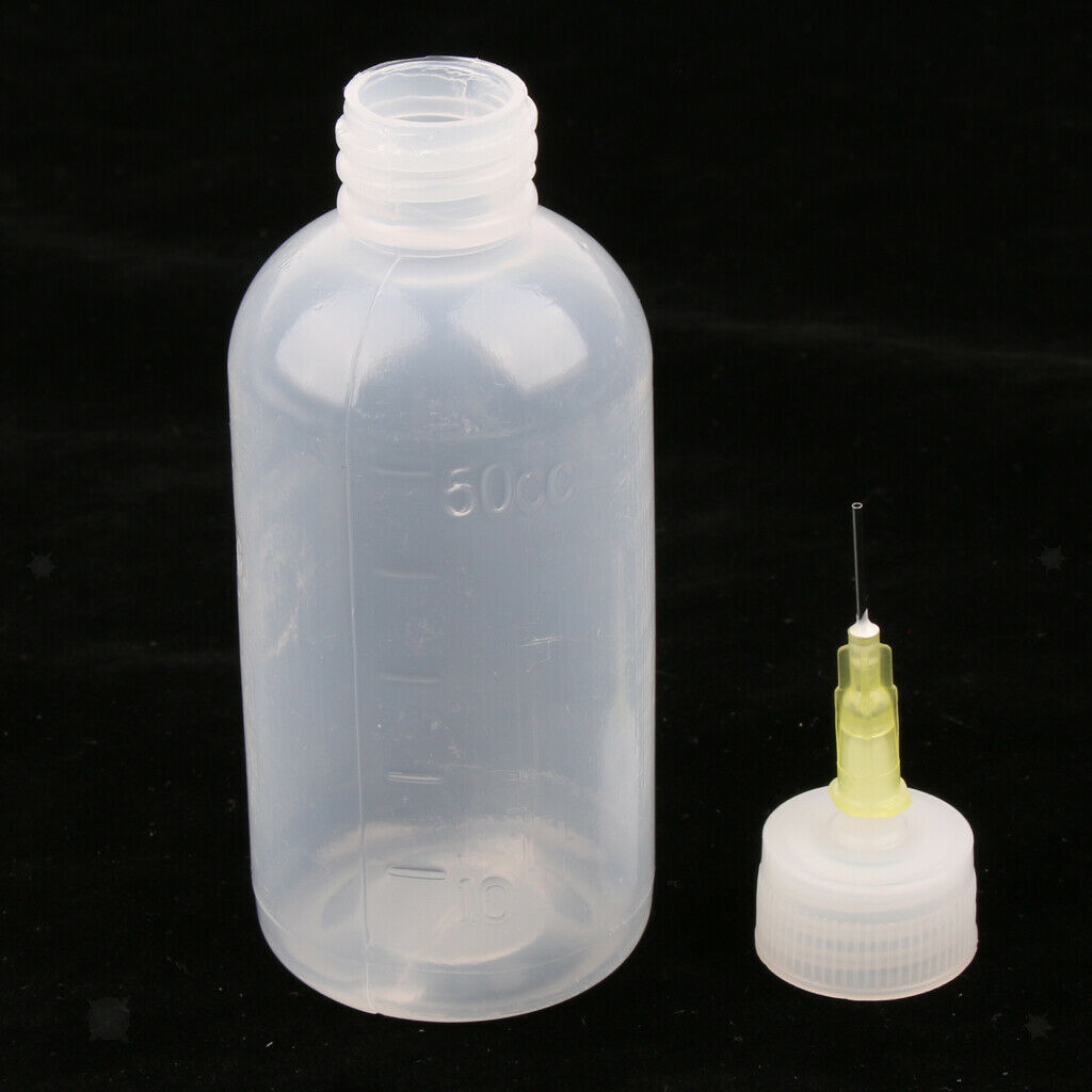 12 Pcs Precision Tip Glue Bottles Applicator DIY Quilling Tool Needle Tip