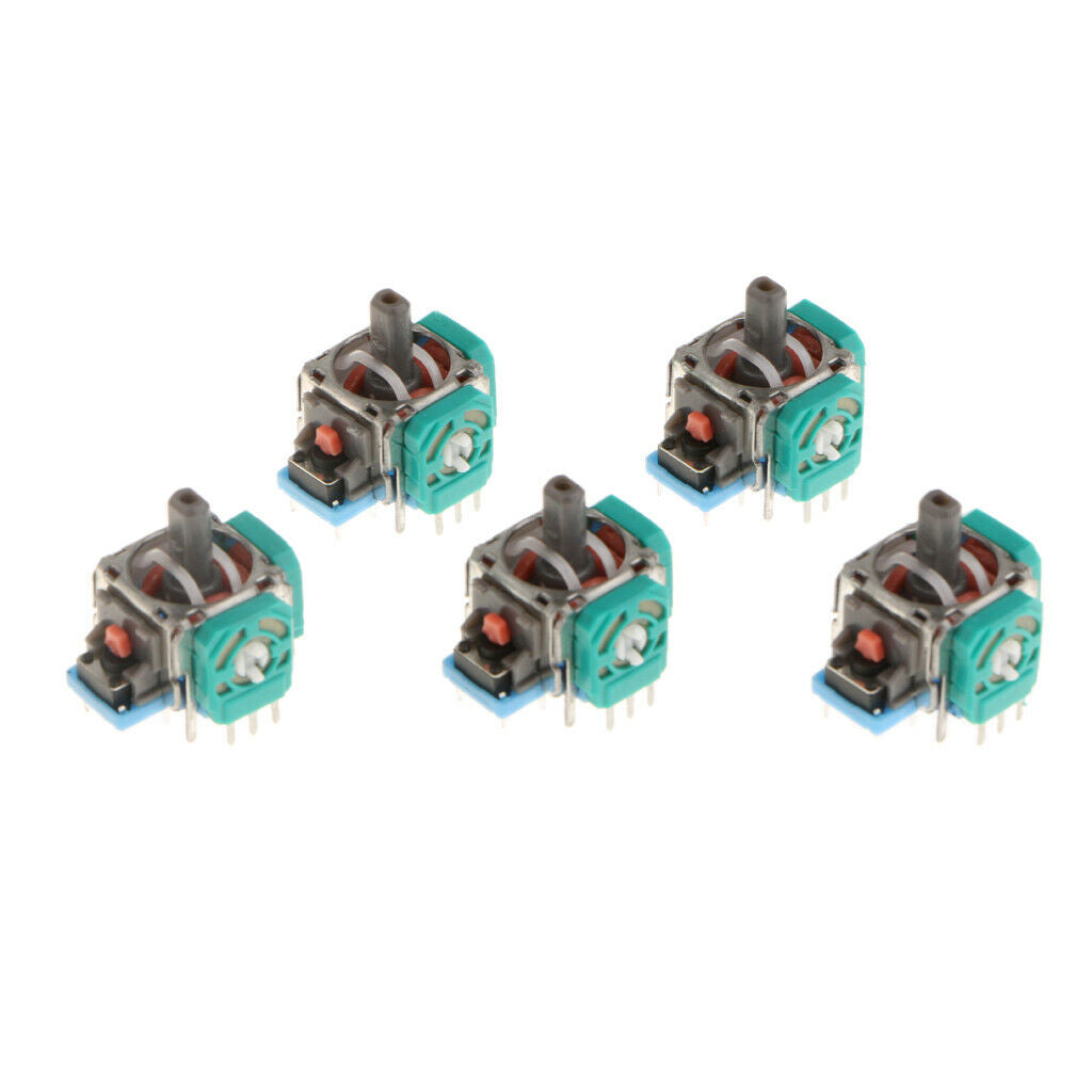 For PS4 L1 R1 L2 R2   Spring Buttons Thumb Stick Set +5x Analog Stick
