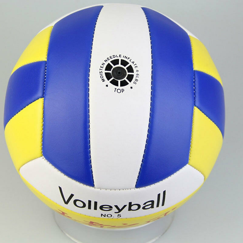 Hot Good Student Volleyball Faux Leather Match Training Ball THickened Size - Fx