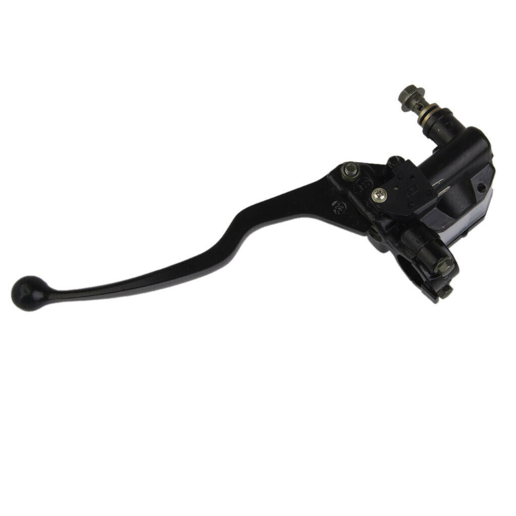 2pcs Kits Black Brake Master Cylinder With Lever Motorcycle Accessories