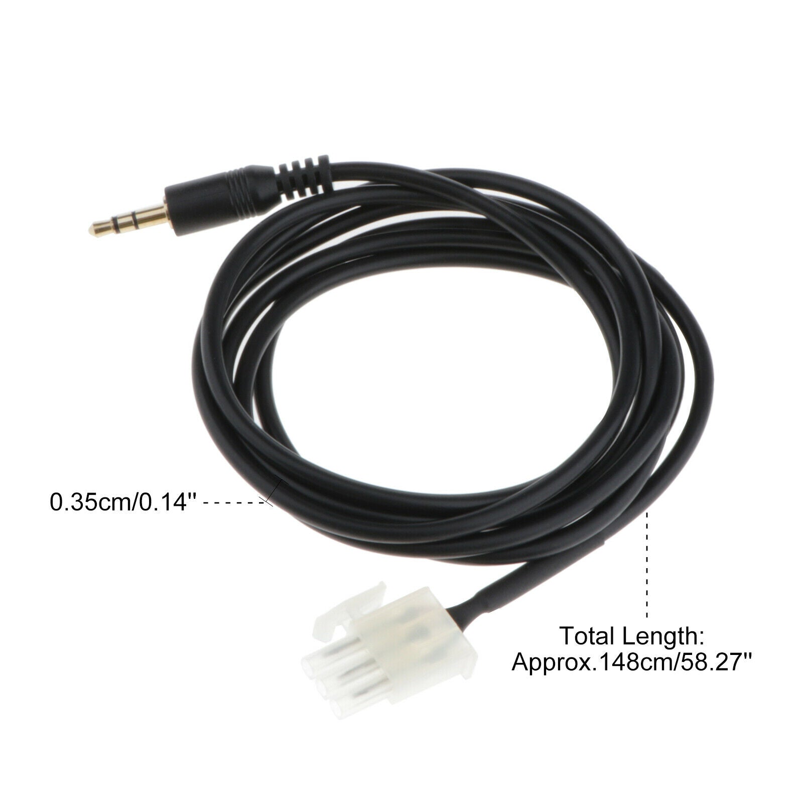 3  .  5mm     Motorcycle     AUX     Audio     Cable     Male     Line     3  -