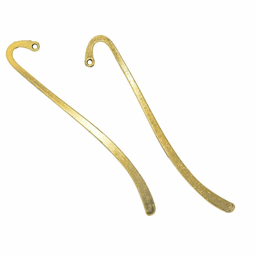40 Pcs Flat Bookmarks Paper Bookmarks for Reading Jewellery Making Hanging Craft