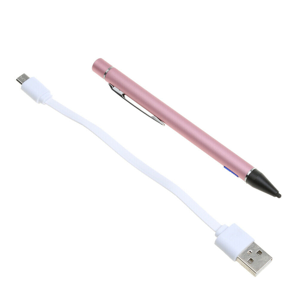 2.0mm Capacitive Pen Touch Pen Stylus Drawing Pen USB Charging for
