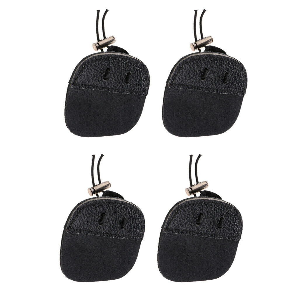 4 x Archery Finger Tabs 3 Under Tab Recurve Bow Archery Protective Gear