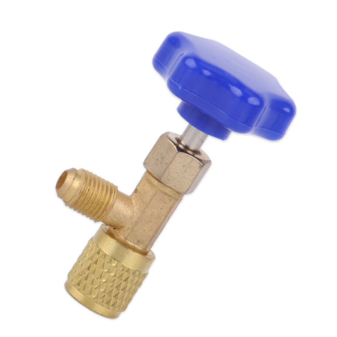 1/4 SAE Dispensing Valve Refrigerant Can Tap Bottle Opener Fit for R22 R134a An