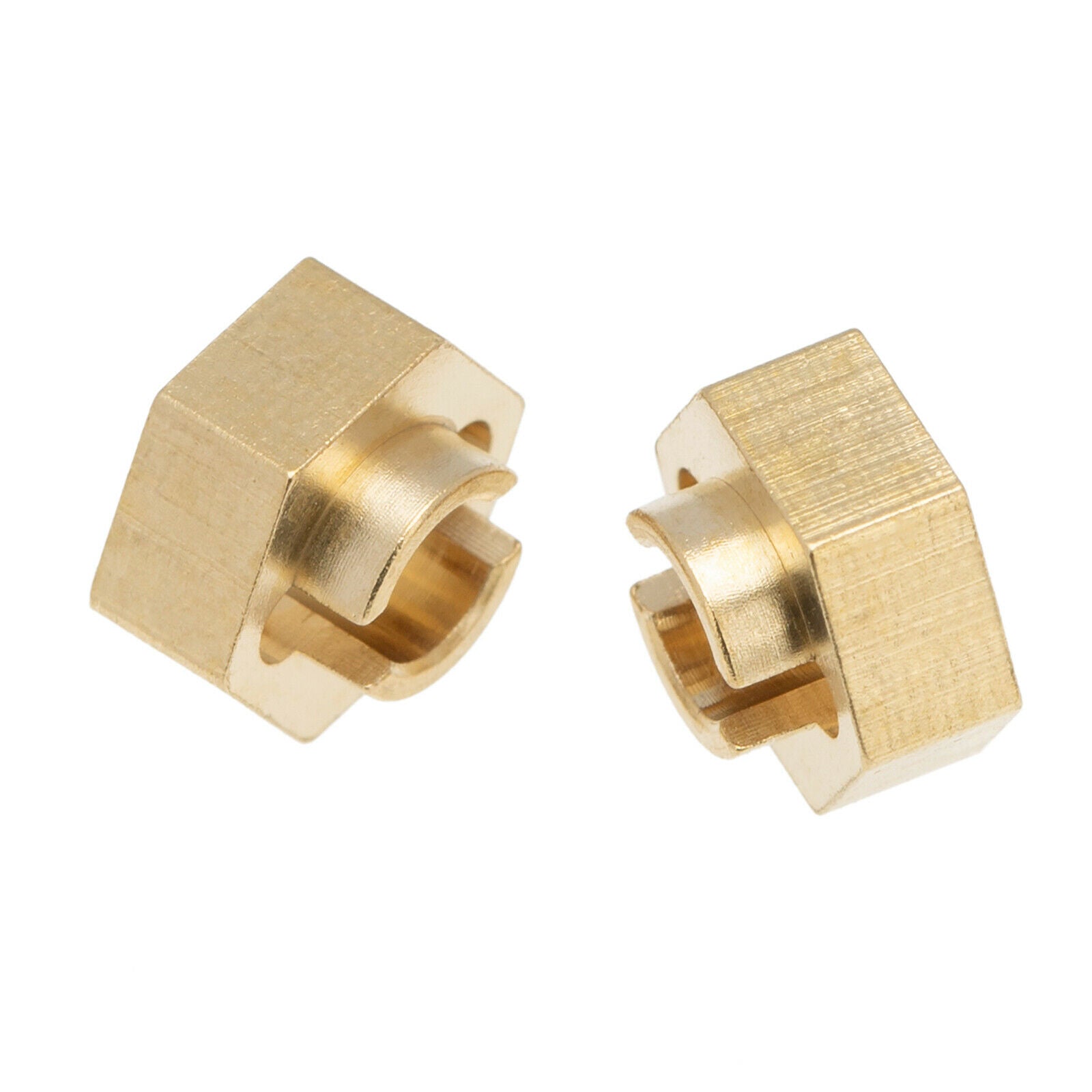 4x 1/24 RC 3mm Brass Hex Adapter for Axial SCX24 AXI00001 Car DIY Parts