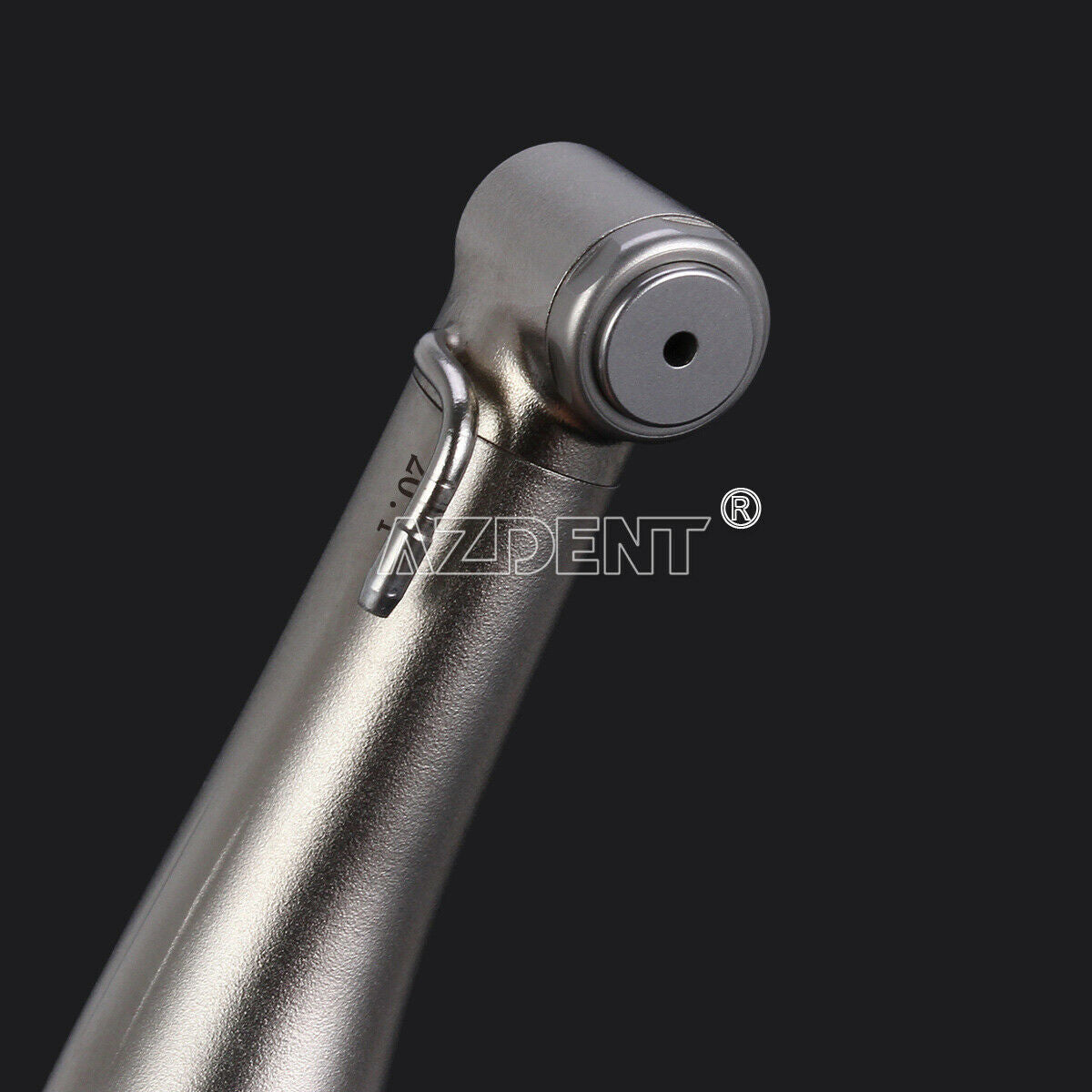 Dental 20:1 LED Fiber Optic Contra Angle Push Button Low Speed Handpiece