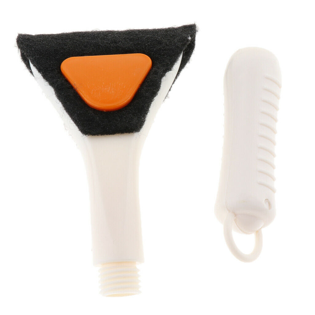 Fish Tank Aquarium Glass Metal Brush Cleaner Algae Scrapper Scrubber 24.5cm